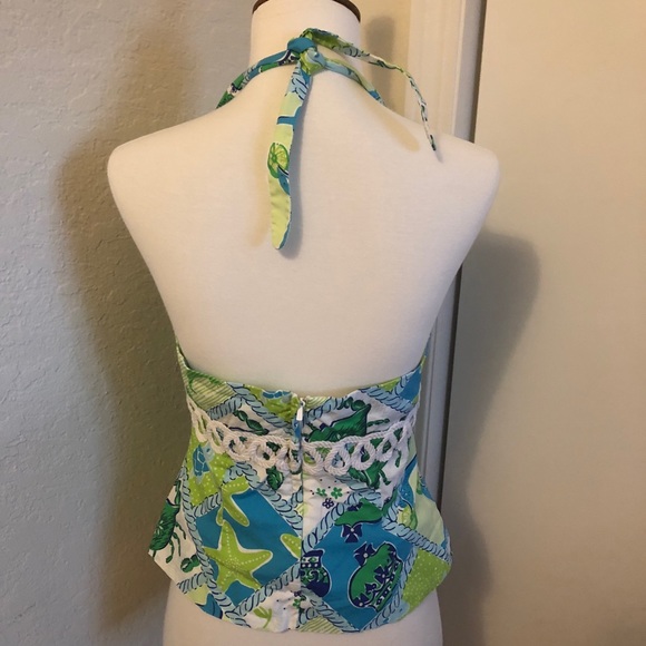 Lilly Pulitzer Patchwork Halter - Picture 4 of 4